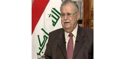 الرئيس العراقي في بغداد لعقد مؤتمر قمة سياسي
