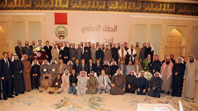 المكرَّمون في صورة جماعية