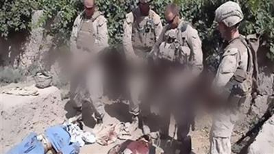 مصدر: تحديد هوية جنديين في فيديو تدنيس حرمة الموتي بافغانستان