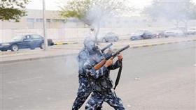 اطلاق قنابل دخانية