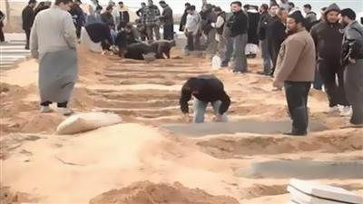 العثور على مقبرة جماعية جديدة بالقرب من مدينة زليتن الليبية