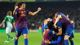 برشلونة يتغلب على «حماس» ريال بيتيس ويستمر بمطاردة الريال المتصدر