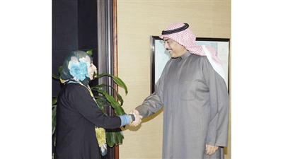 الشيخ صباح الخالد مرحباً باليمنية توكل كرمان