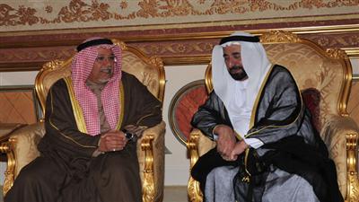 مبعوث الأمير عزّى حاكم الشارقة بحميد القاسمي