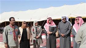 الوزير احمد المليفي وتيارات تربوية في المخيم الكشفي