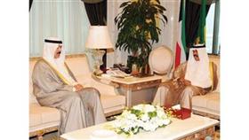 سموه مستقبلاً الشيخ محمد الخالد