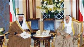 سمو الأمير مستقبلاً سمو رئيس الوزراء