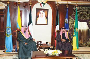 سمو ولي العهد مستقبلا الشيخ جابر المبارك
