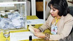 مراكز الاقتراع النسائية أكثر تفاعلاً وحماساً