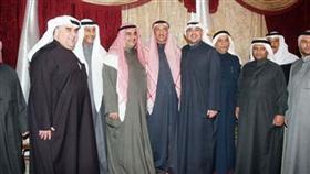 وجانب اخر من المهنئين
