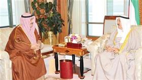 الأمير استقبل السعدون والخرافي وناصر المحمد