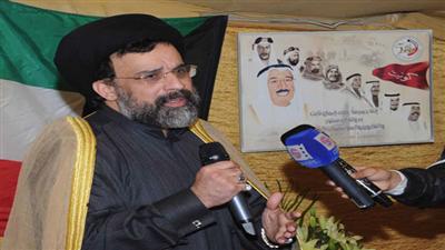 حسين القلاف يتحدث في اللقاء