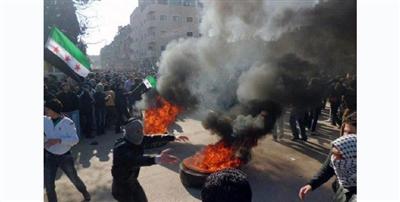 مقتل 13 مع تواصل هجوم قوات الاسد على حمص