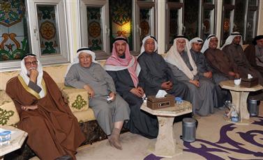 الحضور وبينهم النائب عدنان المطوع