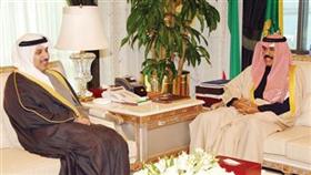 سموه مستقبلاً الشيخ حمد الجابر
