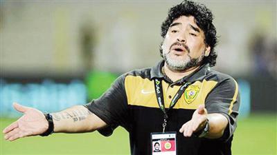 علاقة مارادونا والوصل الإماراتي على المحك