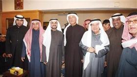 الوزير والمهنئون