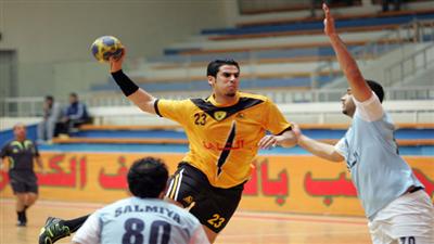 مواجهتان بدوري اليد اليوم