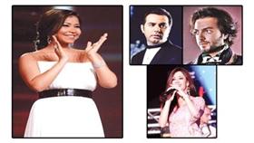 شيرين وجسار والهدهود وديانا يحيون الحفل الأول لـ «ليالي فبراير»