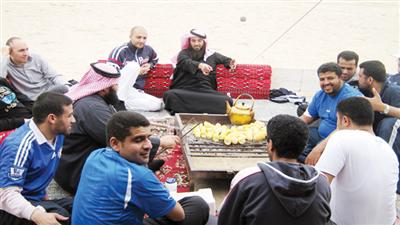 مخيم شتوي لموظفي «النجاة»