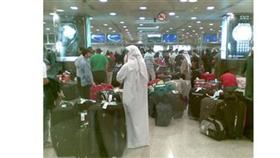ازدحام في المطار