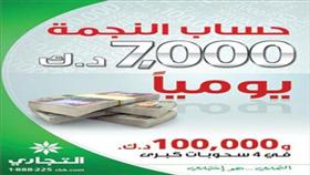 مؤسسة عبدالله دشتي تفوز بـ 100 ألف دينار من «التجاري»