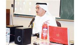 اللواء المنصوري يحاضر