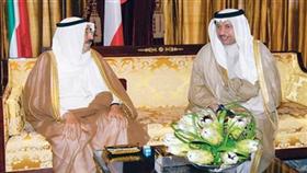 سمو الأمير مستقبلا سمو رئيس الوزراء