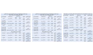 الكندري: الامتحانات في مواعيدها المجدولة