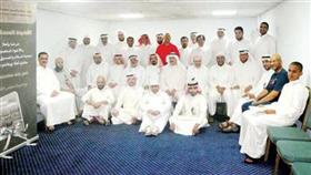 جانب من المشاركين في العمرة