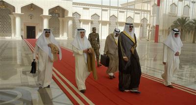 الشيخ صباح الخالد يغادر الى قطر لترؤس وفد دولة الكويت في اجتماع مجلس الجامعة العربية