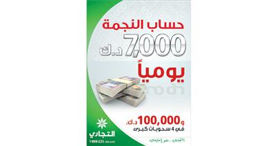 البنك التجاري يعلن الفائزين في السحب اليومي «لحساب النجمة»