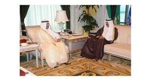 سموه مستقبلاً الشيخ محمد الصباح