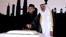 مصطفى الشمالي مشاركاً سفير ماليزيا الاحتفال