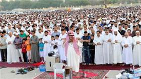جانب من صلاة العيد في الفروانية