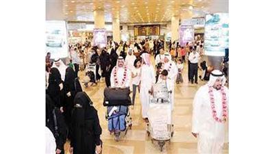 وفد منتسبي بعثة حج الجيش الكويتي عاد إلى البلاد