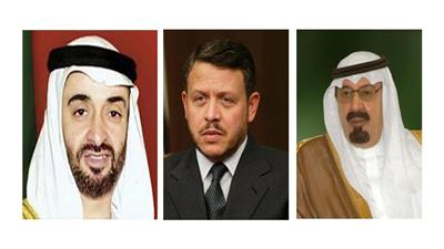قمة ثلاثية بين العاهلين السعودي والأردني وولي عهد أبو ظبي