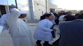 د.كفاية عبدالملك مشاركه في الاعتصام