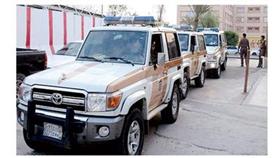 سيارات الأمن السعودي