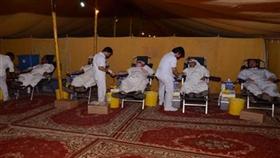 تبرع بالدم تجسيداً لموقف الحسين