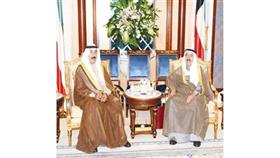 سمو الأمير مستقبلا جابر العبدالله