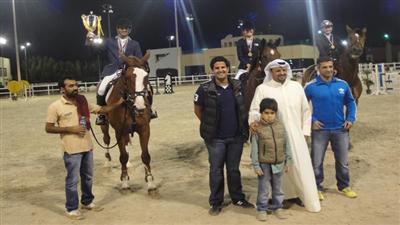 علي الخرافي ويوسف الصباح بطلا قفز المسيلة للحواجز