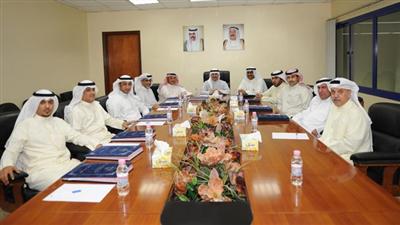 الشيخ خالد العبدالله مترئساً اجتماع مجلس الإدارة