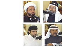 داود السلمان - الشيخ راضي السلمان - عطية الحداد - الشاعر حسين العندليب