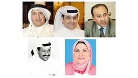د.عبدالله الشايجي - ماضي الخميس - د.علي الزعبي د.سنية عبدالله - احمد خلف