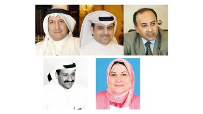 د.عبدالله الشايجي - ماضي الخميس - د.علي الزعبي د.سنية عبدالله - احمد خلف