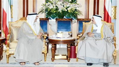 سمو الأمير مستقبلا جاسم الخرافي