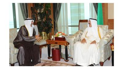 سمو الأمير مستقبلاً جاسم الخرافي
