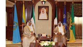 سمو الأمير مستقبلاً سمو رئيس الوزراء