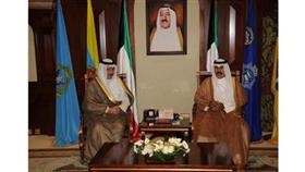 سمو ولي العهد مستقبلاً سمو رئيس الوزراء